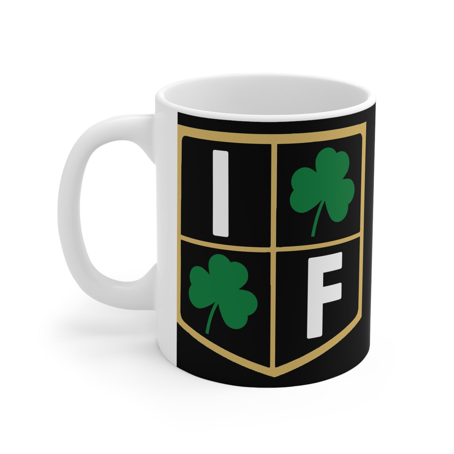 Irish Farmer Shamrock Mugs (11oz, 15oz)
