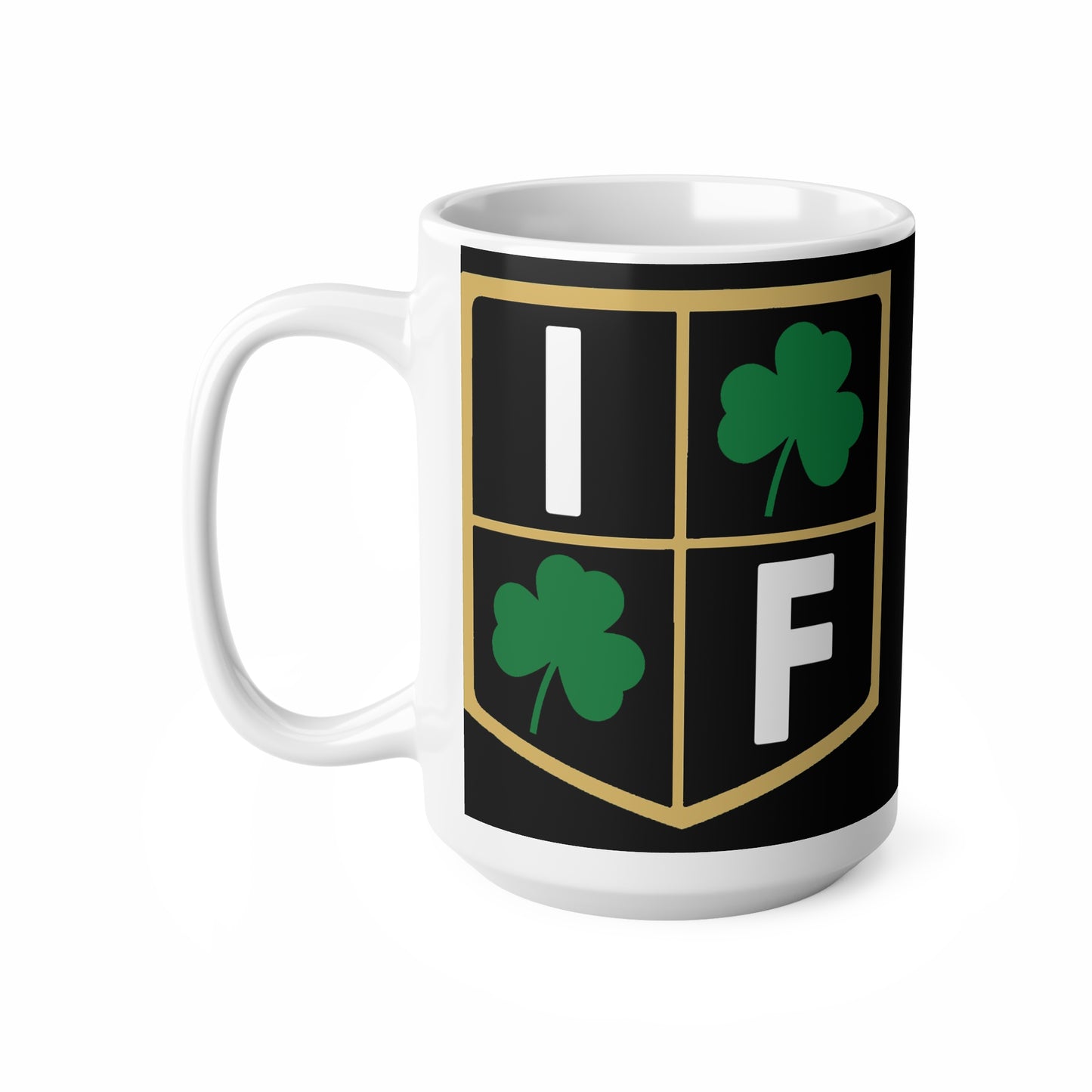 Irish Farmer Shamrock Mugs (11oz, 15oz)